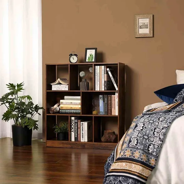 bookcase-brown-86x28x945cm-stan-nowy