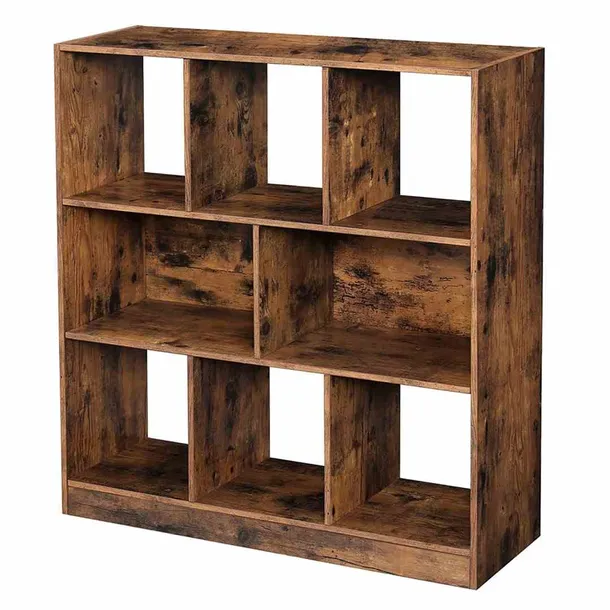 bookcase-brown-86x28x945cm-stan-nowy
