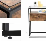 consoletable-brown-black-100x40x80cm-stan-nowy