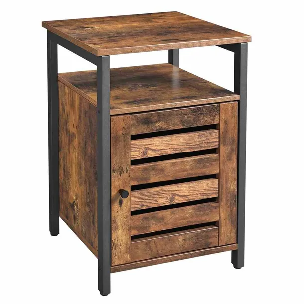 endtable-brown-black-40x40x60
