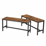 tablebench-brown-black-2pcs