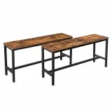 tablebench-brown-black-2pcs-stan-nowy