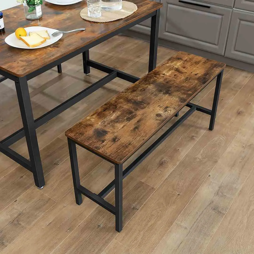 tablebench-brown-black-2pcs