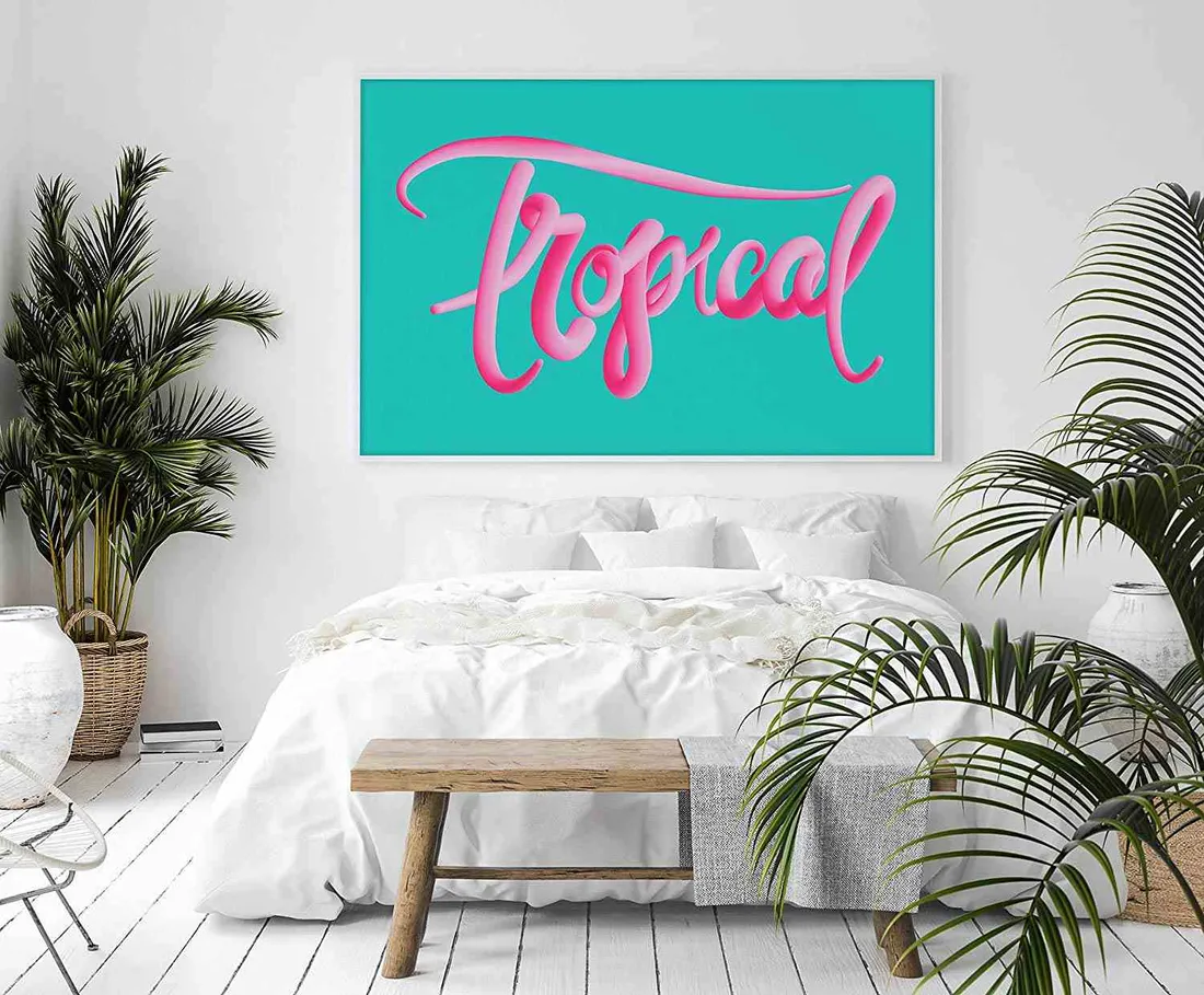 poster-bubblegum-tropical-50x70