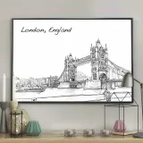 poster-london-bridge-40x50
