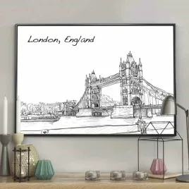poster-london-bridge-40x50