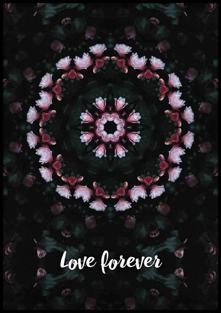 poster-love-forever-40x50