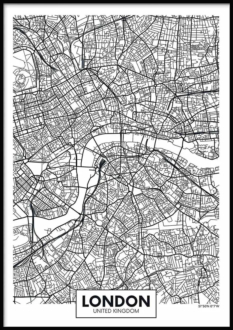 poster-map-london-40x50