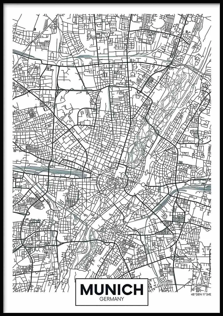 poster-map-munich-50x70