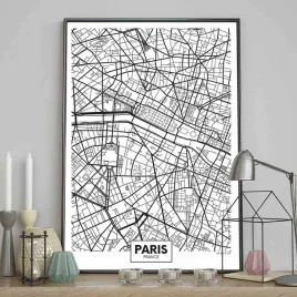 poster-map-paris-40x50
