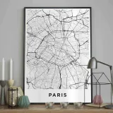poster-map-paris-no2-70x100
