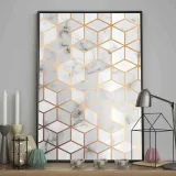 poster-marble-cubes-40x50