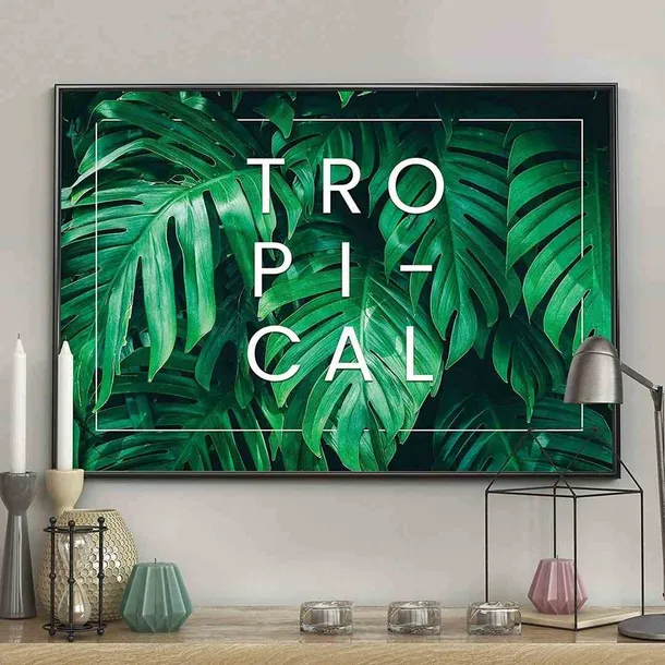 poster-monstera-tropical-50x70
