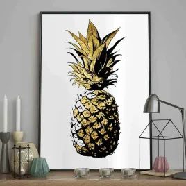 poster-pineapple-cartoon-40x50