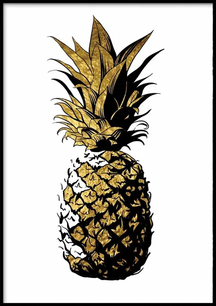 poster-pineapple-cartoon-40x50-stan-nowy