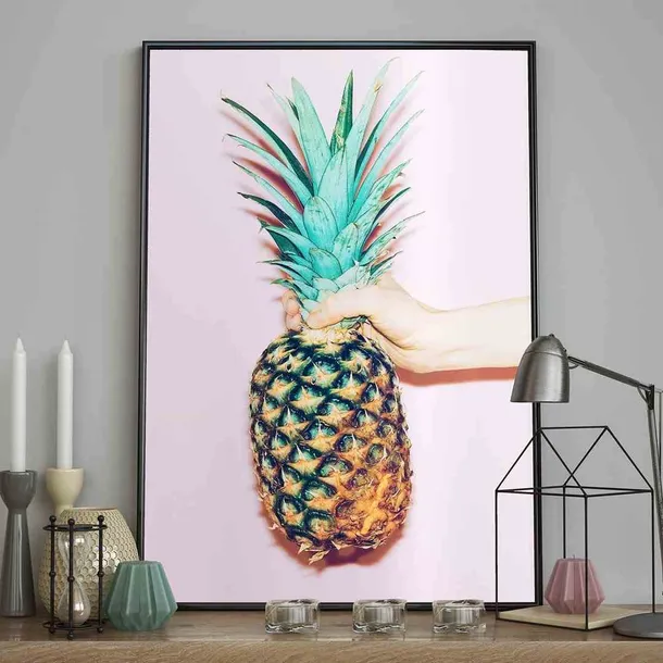 poster-pineapple-pastel-pink-70x100