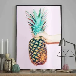 poster-pineapple-pastel-pink-70x100