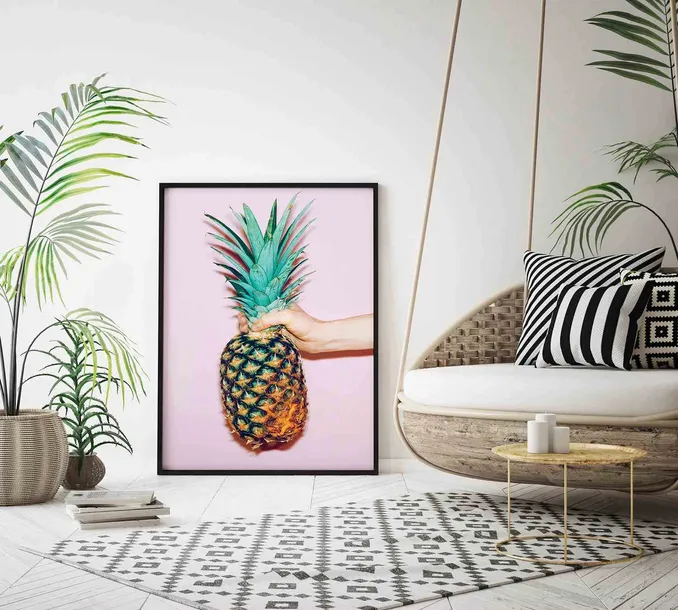 poster-pineapple-pastel-pink-70x100-stan-nowy