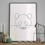 poster-sketchline-panda-50x70
