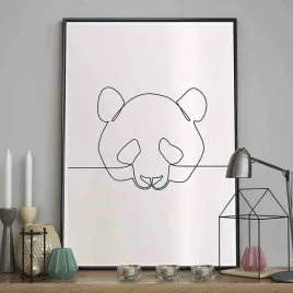 poster-sketchline-panda-50x70