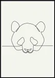 poster-sketchline-panda-50x70-stan-nowy