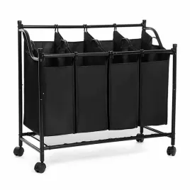 laundrycart-black-4bags
