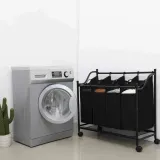 laundrycart-black-4bags-stan-nowy