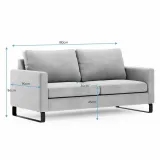 sofa-hom-corni-bottlegreen-2p-stan-nowy