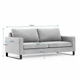 sofa-hom-corni-silver-3p-stan-nowy
