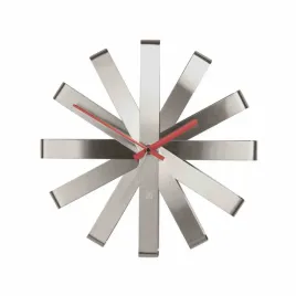 clock-ribbon-wall-steel