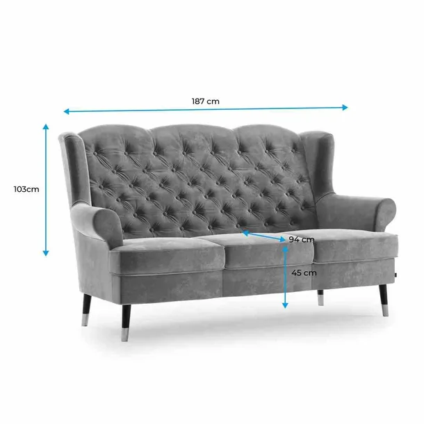 sofa-hom-dolo-red-3p-stan-nowy