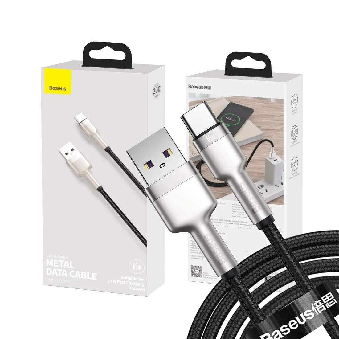 baseus-kabel-usb-do-usb-c-cafule-66w-2m-czarny