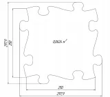 mata-podlogowa-sensoryczna-16-el-magic-set-grafit-wiek-dziecka-12-m