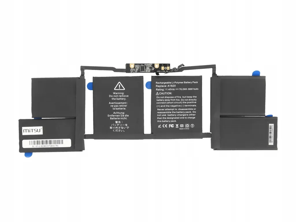 bateria-mitsu-do-apple-macbook-pro-a1707-a1820