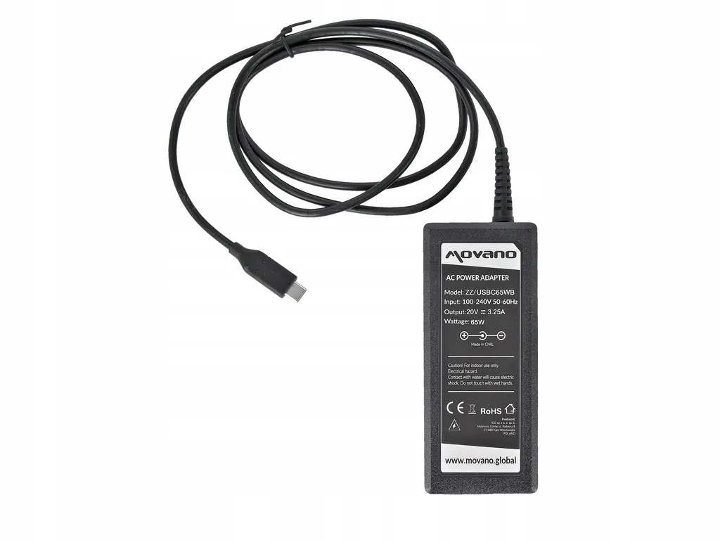 zasilacz-ladowarka-usb-c-65w-do-laptopa-stan-nowy