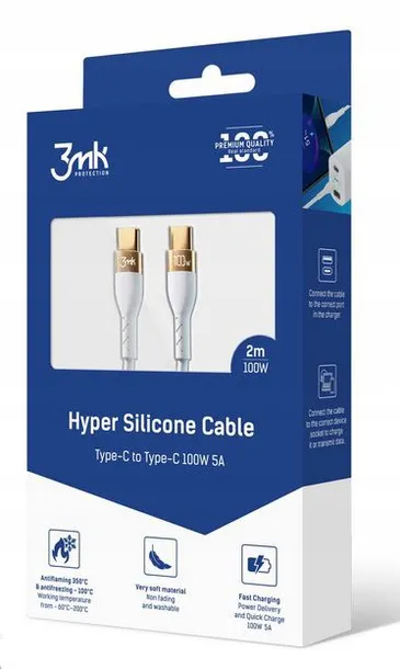 3mk-kabel-usb-c-typ-c-100w-2m-hyper-silicone-zgodnosc-ze-standardem-quick-charge-3-0