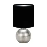 lampa-stolowa-perlo-e14-silver-black