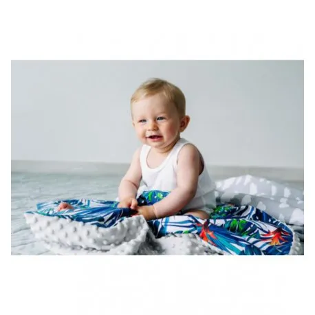 kocyk-minky-liscie-80cm-x-100cm-stan-nowy