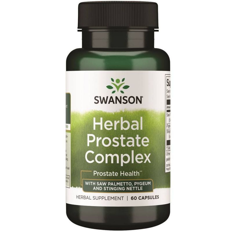 Herbal Prostate Complex Kompleks Na Prostatę 60 Kaps Swanson Erlipl 0437