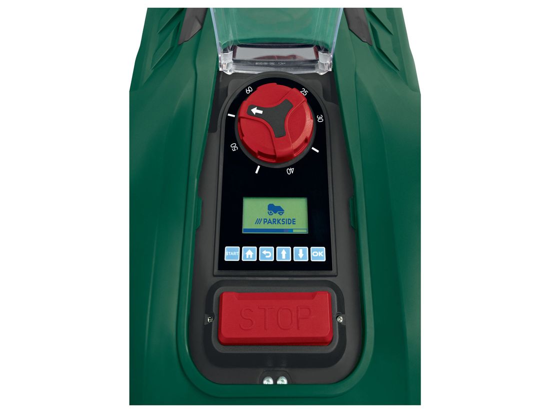 Robot koszący PARKSIDE 1000 m² WiFi/Bluetooth 20V 4 Ah z Apką PMRDA 20