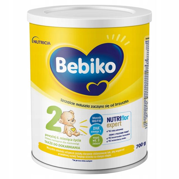 Фото - Дитяче харчування Expert ﻿Bebiko Nutriflor  Początkowe Mleko 700g 2 