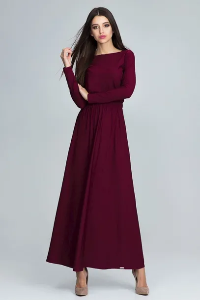 figl-sukienka-model-m604-bordo-m-stan-nowy