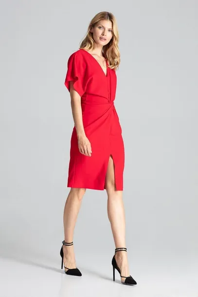figl-sukienka-model-m687-red-m-stan-nowy