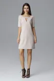 figl-sukienka-model-m634-beige-l-stan-nowy