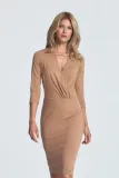 figl-sukienka-model-m715-beige-l-stan-nowy