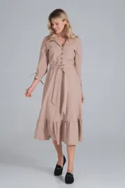 figl-sukienka-model-m840-beige-s