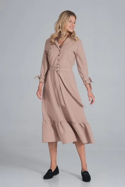 figl-sukienka-model-m840-beige-s-stan-nowy