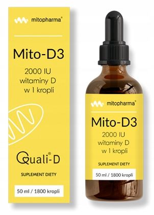 Фото - Вітаміни й мінерали Dr Enzmann Mito-D3 Witamina D3 w kroplach