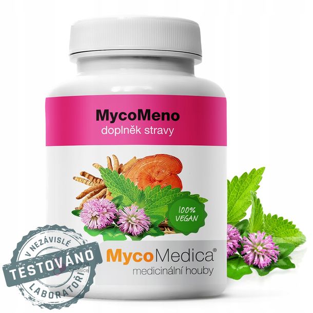 Фото - Вітаміни й мінерали MycoMedica MycoMeno menopauza menstruacja
