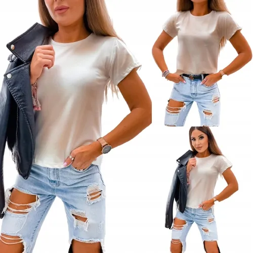 t-shirt-basic-z-okraglym-dekoltem-ecry